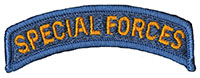 Special Forces cloth tab