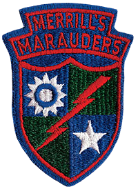 Merrills Marauders patch