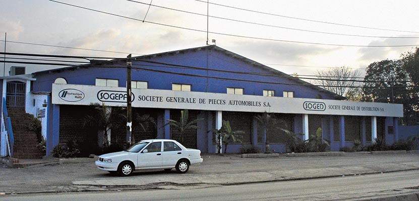 This garage served as the initial receiving center for U.S. Special Operations Forces,