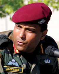 1st PARA (SF) BN Commander, COL Alin Deb Saha