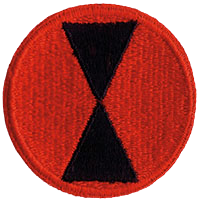 7th Infantry Division shoulder patch
