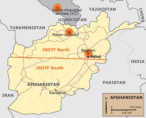 MAP: LTF 530 deployed in support of Task Force Dagger.