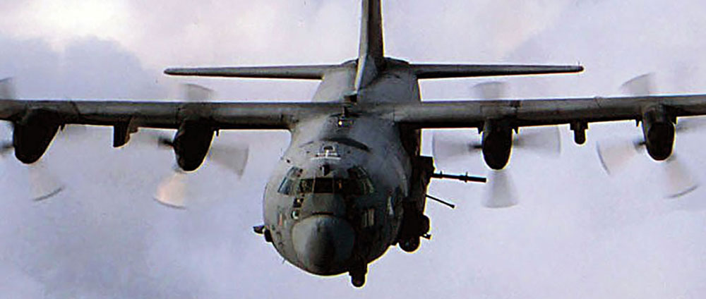Strict rules of engagement prevented use of the AC-130 aircraft weapon systems. The electronic sensors could be used to detect enemy activity. Reports of enemy locations were radioed to Captain Craig Leeker on the ground. Only the Salvadoran Air Force could engage the FMLN.
