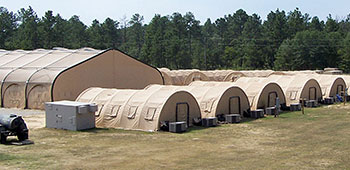 Ground views of the FOB