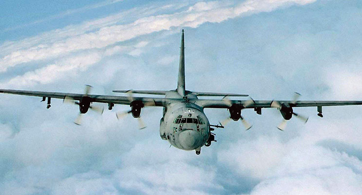 U.S. Air Force AC-130H Spectre.