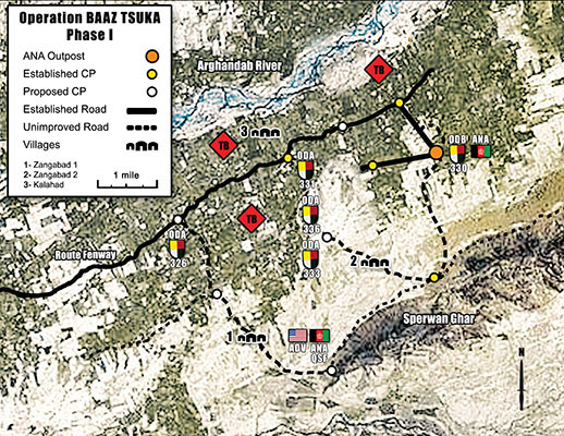 Phase I of Operation BAAZ TSUKA.