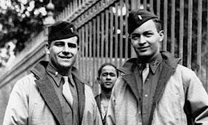 Second Lieutenants Charles Coussoule and Daniel Mudrinich