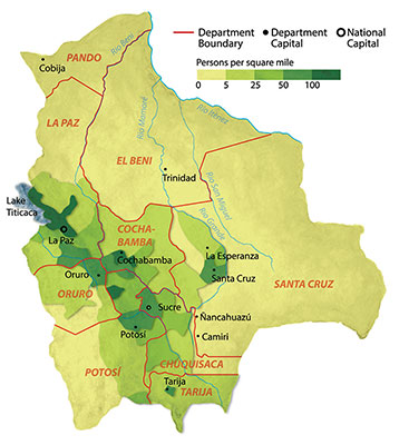 1967 Population & Departments