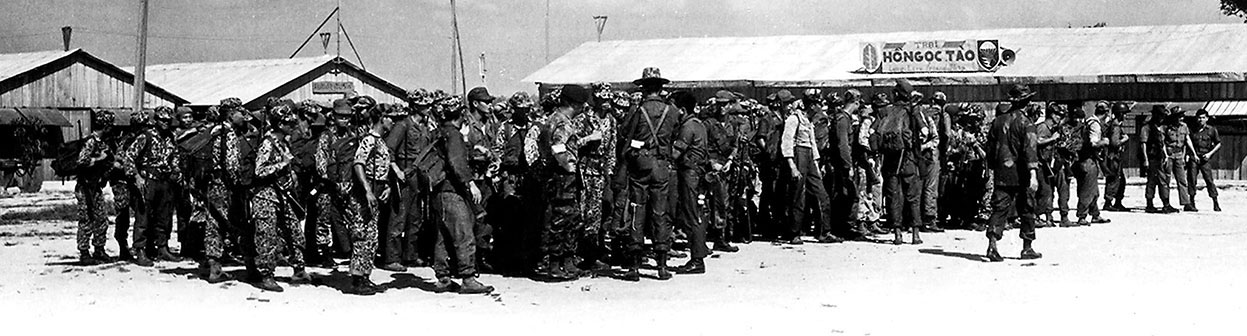 The MIKE Force trained at the CIDG camp at Ho Ngoc Tau. Marksmanship and small-unit tactics were the primary training focus.