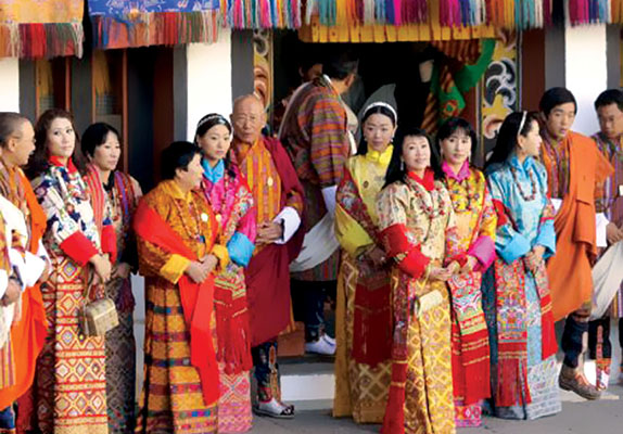 Nepalese in traditional Hindu religious attire. The blessing of the soldiers and the U.S. Air Force aircraft was done to ensure safe passage. To the dismay of the crew, the blood of sacrificed goats was used in the ceremony.