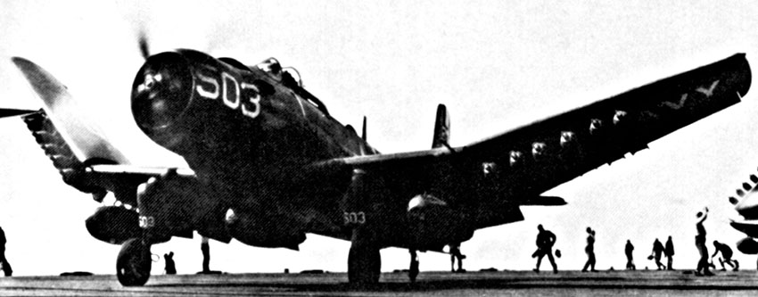 A flight of Navy AD-6 Skyraiders carrying torpedoes disabled the sluice gates on the Hwachon Dam after the ground attacked failed.