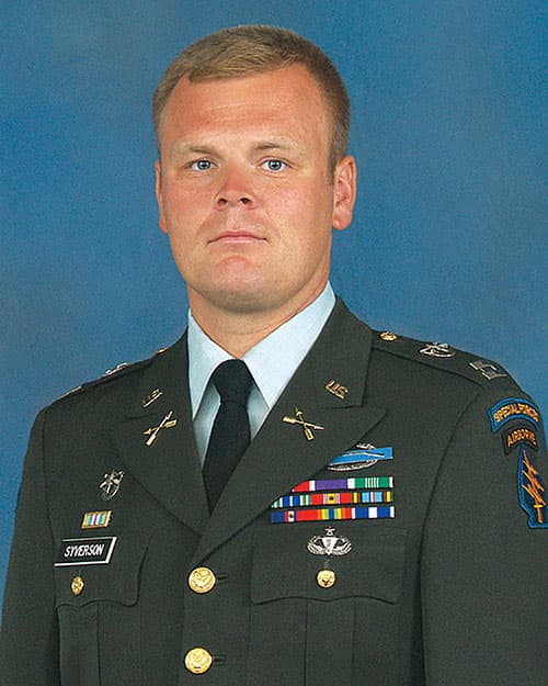 MAJ Paul R. Syverson III