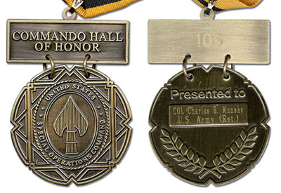 Front of Munske Medal