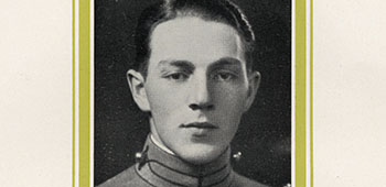 Born in 1907, Cadet Robert T. Frederick graduated from the USMA in June 1928 and was commissioned as a Second Lieutenant in the Coast Artillery Corps. At West Point Frederick was known for his involvement in many activities outside of the classroom.