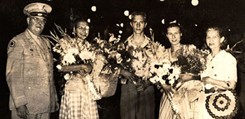 The Munske family in Japan, 1948. 