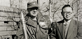 COL Munske helped obtain several motorcycle-based fire engines.