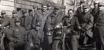 When COL Munske and his team arrived, P’yongyang did not have a functioning water system or working fire department.  Fires, many set by North Korean saboteurs, raged unchecked throughout the city.  COL Munske helped solve this problem by obtaining several motorcycle-based fire engines.