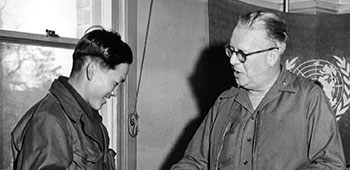 Colonel Charles R. Munske led UN Civil Assistance Command Korea efforts in P’yongyang, and played a key role in UNCACK activities in Seoul.