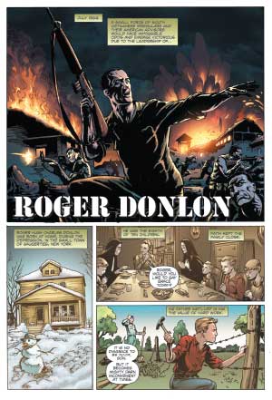 Roger Donlon graphic novel.